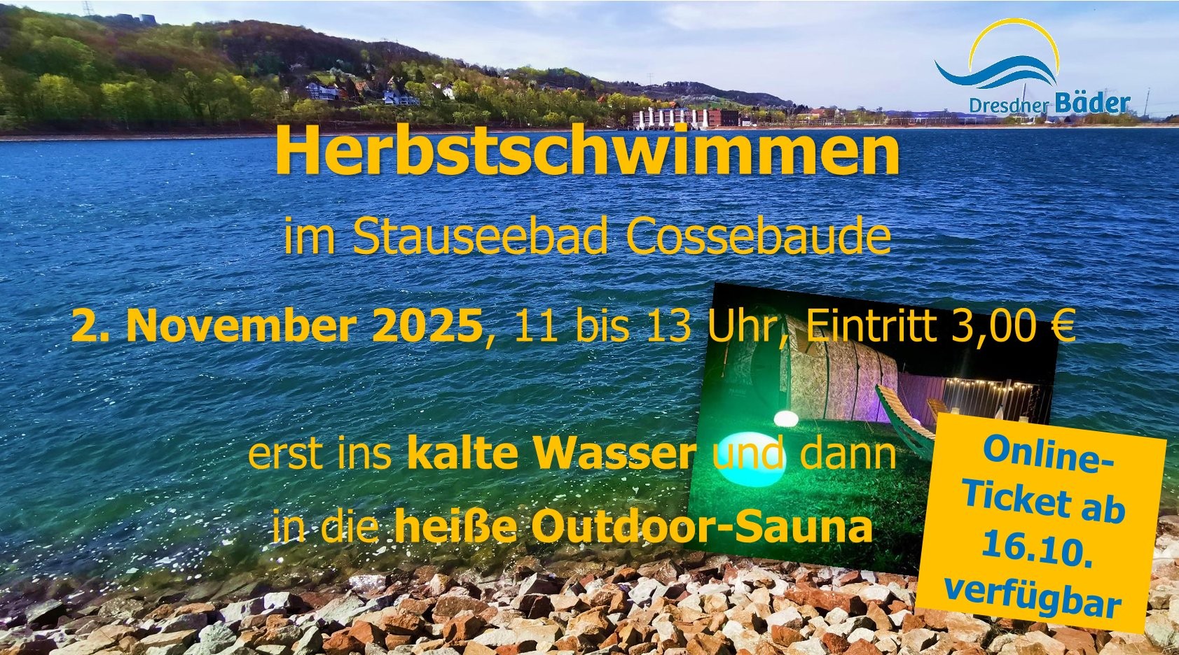 Herbstschwimmen Cossebaude